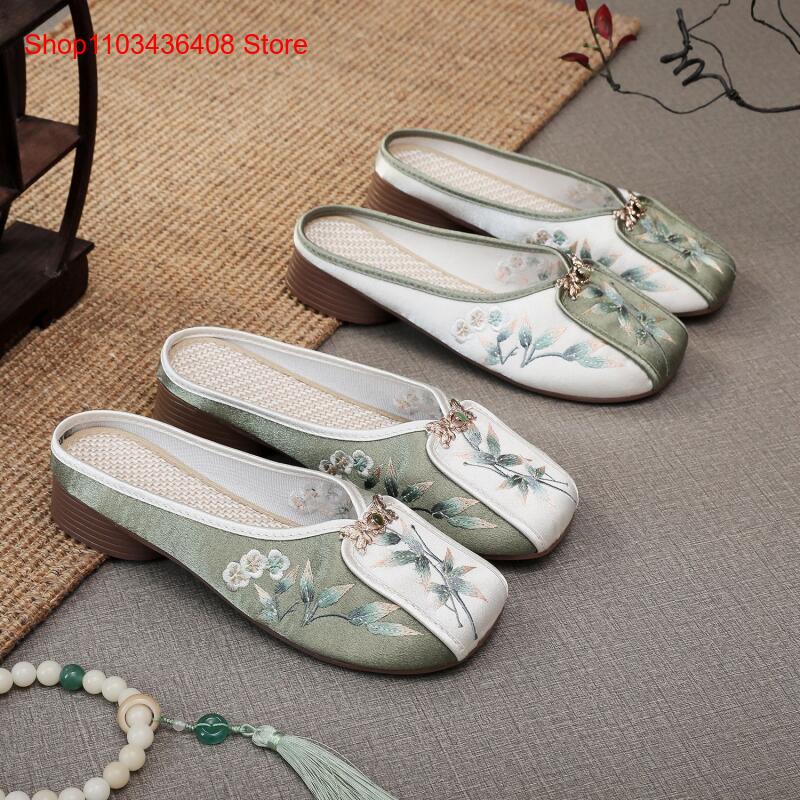 Ethnic Fashion In - Sandal Bordir Baru untuk Rumah, Sepatu