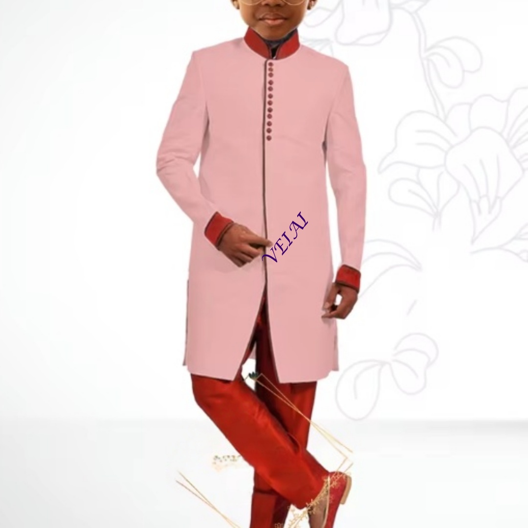 Kurta Men Cotton - Kurta Pajama untuk Anak Laki-laki, Pakaian