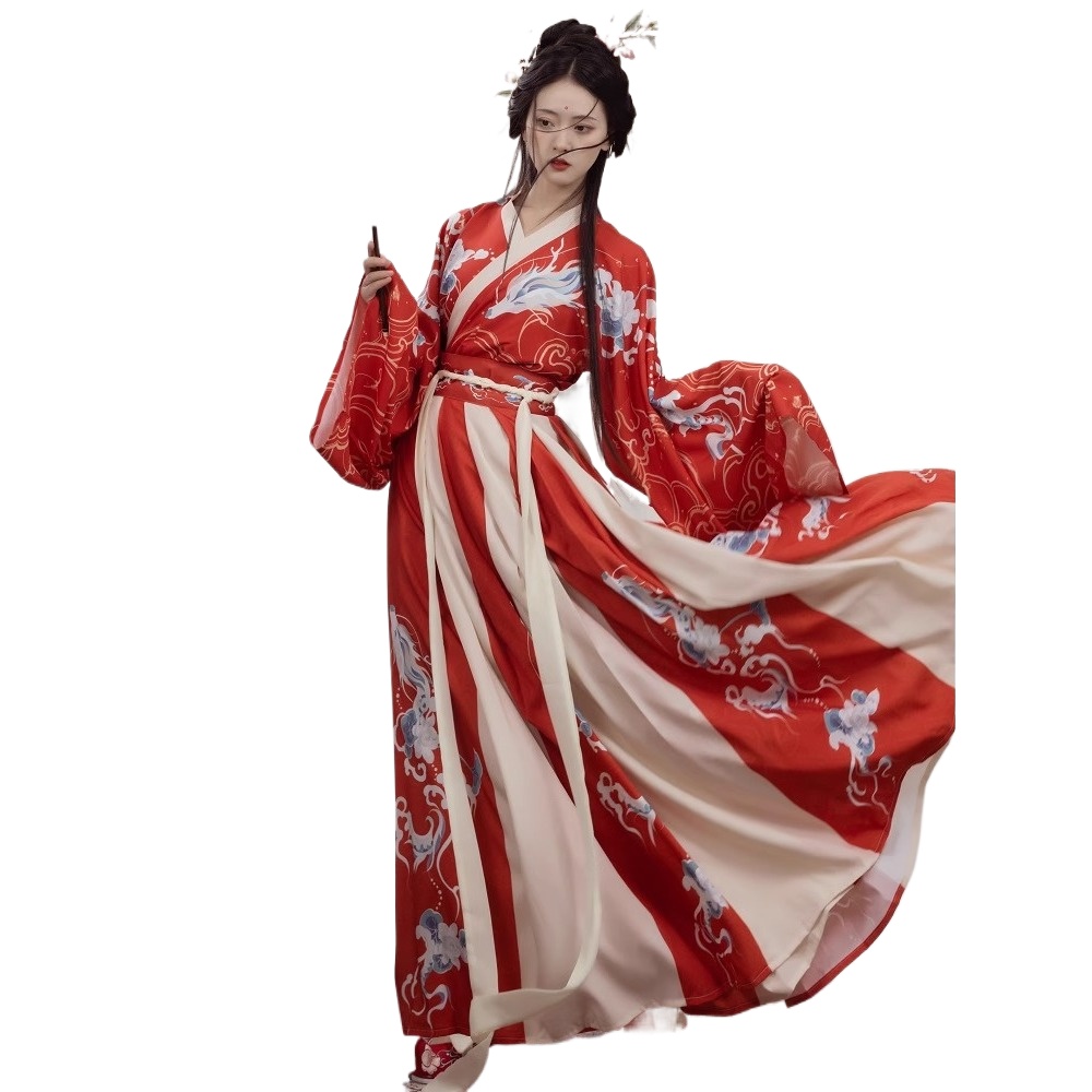 Ethnic Fashion Wear For Women - Pakaian Tradisional Tiongkok Hanfu Gaun Peri