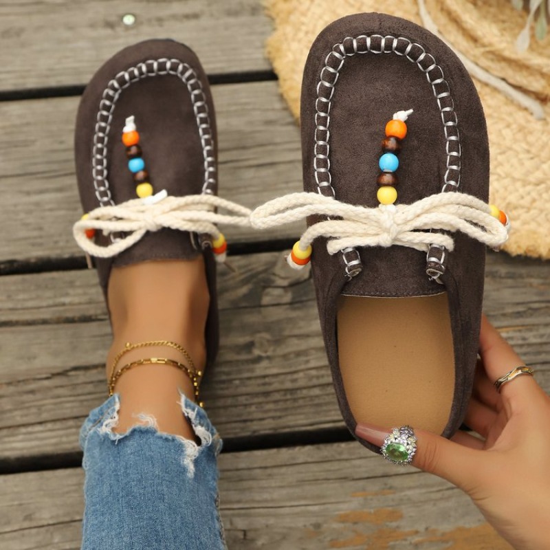 Ethnic Fashion Women - Sepatu Loafer Wanita 2026 Model Slip-On