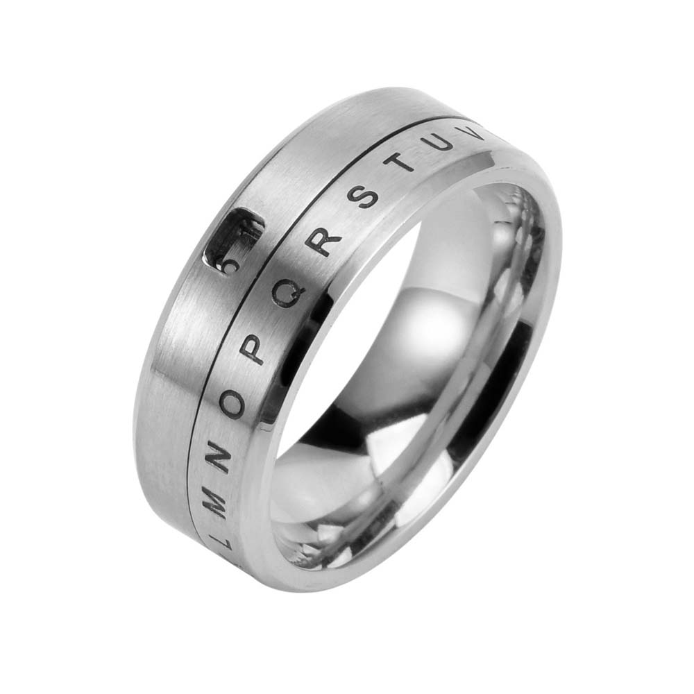 Urban Ethnic Fashion - Cincin Pemintal Baja Tahan Karat Pria