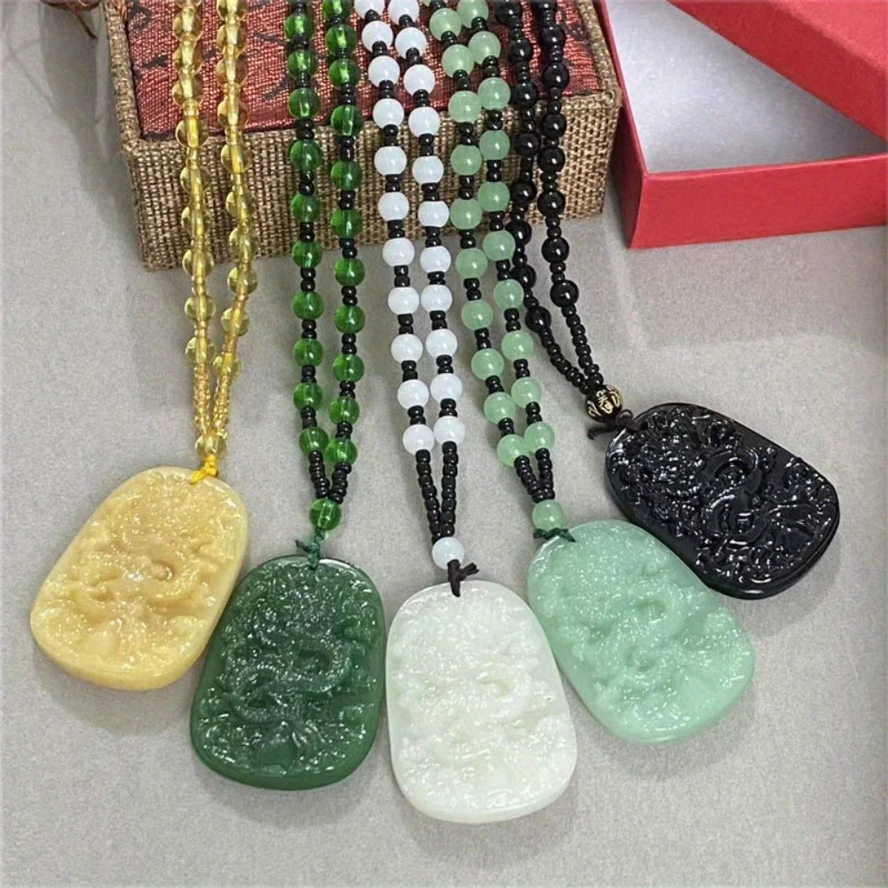 Men'S Ethnic Fashion Trends - Kalung liontin buatan tangan klasik pria