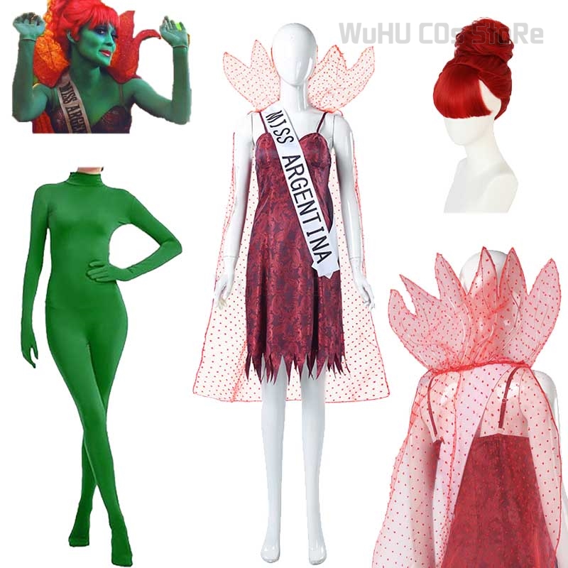 Ethnic Outfit - Beetleguese Miss Argentina Dead Cosplay kostum