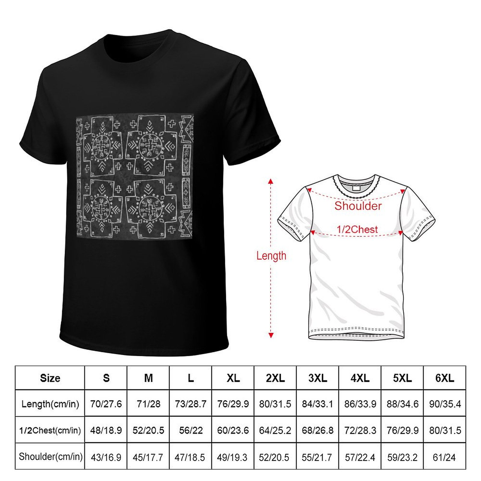 Kain Lumpur Suku Mali, Motif S - Mudcloth Print Top ulasan dan harga