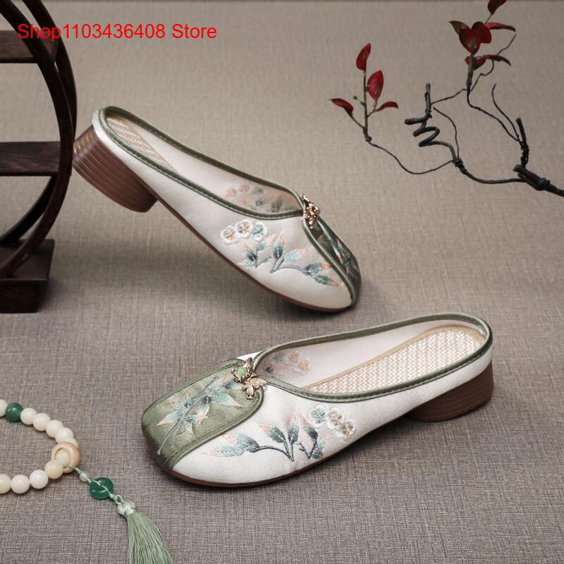Sandal Bordir Baru untuk Rumah - Ethnic Fashion In ulasan dan harga