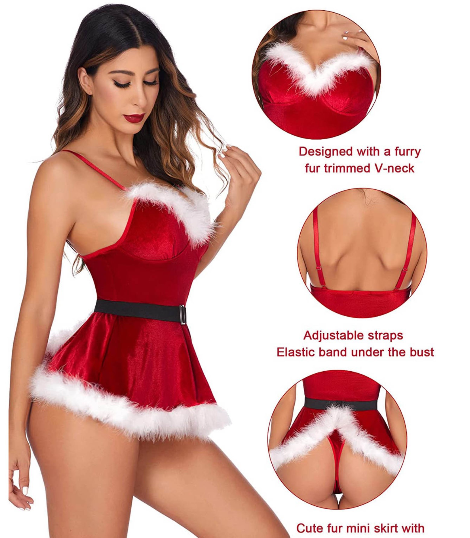 Gaun Tidur Seksi Wanita Kostum - Ethnic Outfit ulasan dan harga