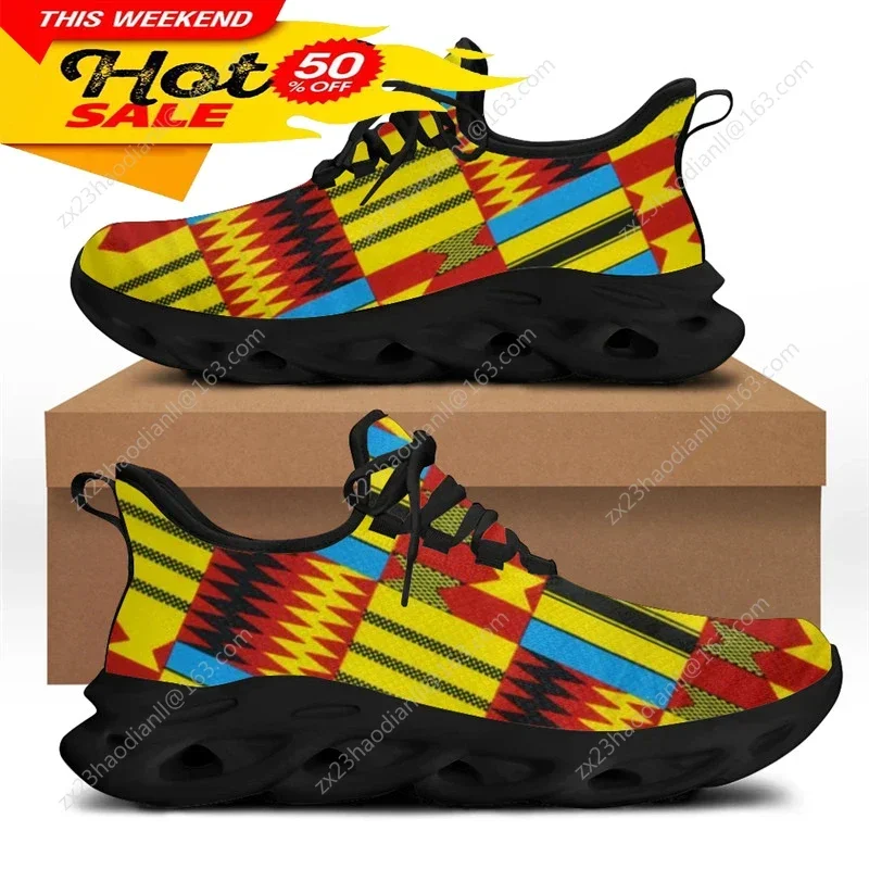 Sepatu Sneaker Pola Etnis Afri - Ethnic Fashion In ulasan dan harga