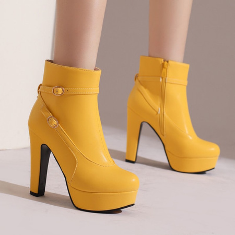 Sepatu Bot Platform Modis Sepa - Ethnic Fashion In ulasan dan harga