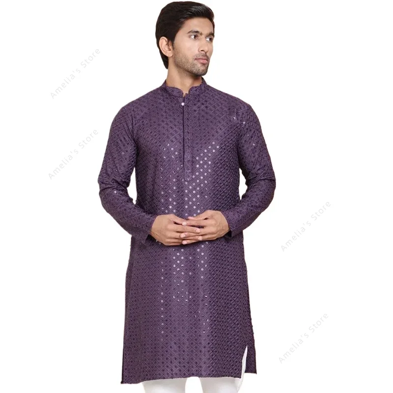 Kemeja Panjang Ringan Katun Tu - Kurta Men Cotton ulasan dan harga