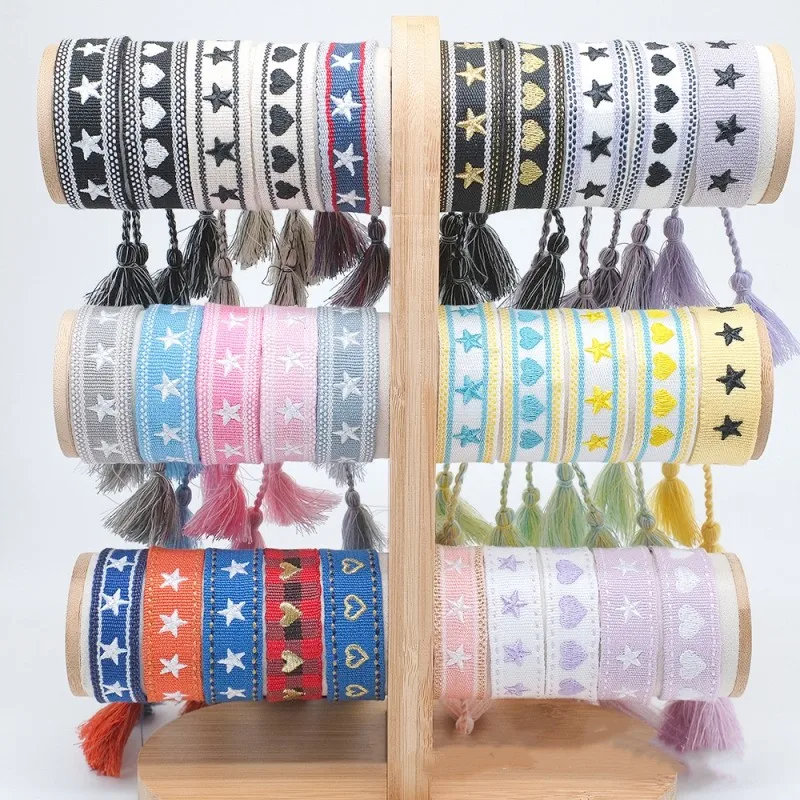 Bohemia Gaya Etnik Bordir Bint - Ethnic Fashion Logo ulasan dan harga