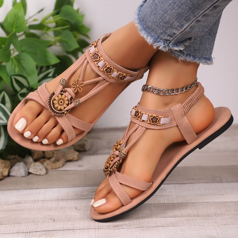 Sandal Sol Lembut Angin Etnik  - Ethnic Fashion In ulasan dan harga