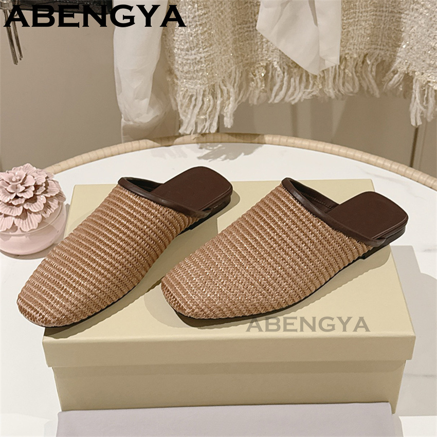 Sandal Datar Berujung Bulat de - Ethnic Fashion In ulasan dan harga