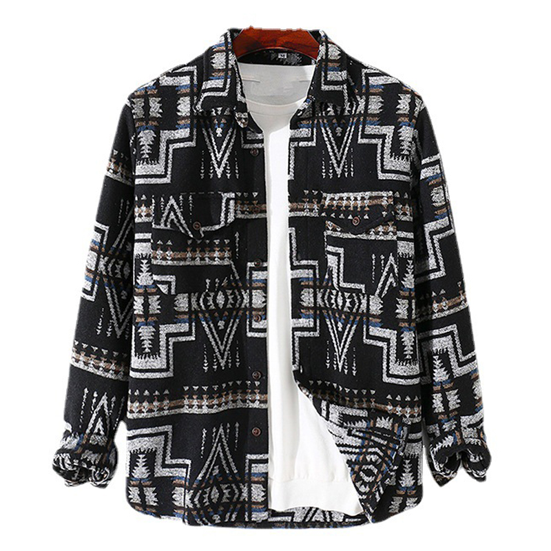 Kemeja Pria Lengan Panjang den - Ethnic Fashion Logo ulasan dan harga