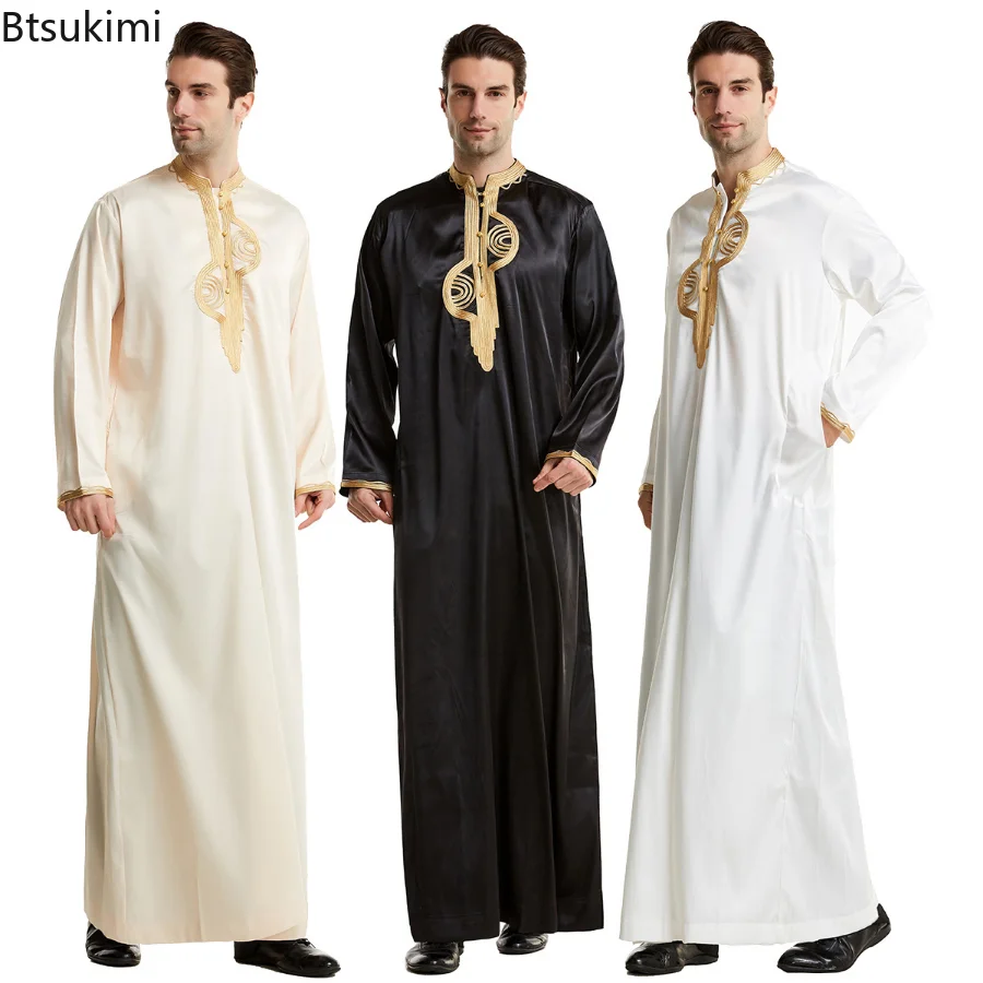 Baju Kaftan jubah pria Muslim  - Kurta Men Cotton ulasan dan harga