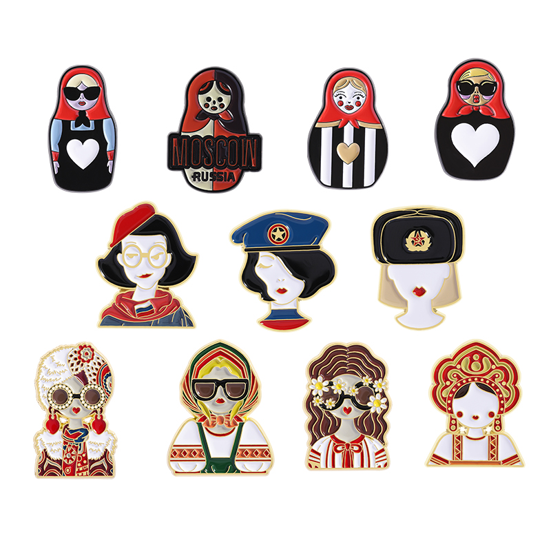 Kartun Gadis Rusia Karakter Ko - Ethnic Fashion Images ulasan dan harga