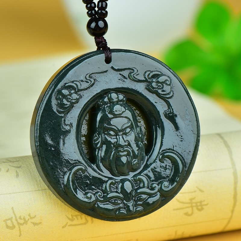 Liontin Bulat Guan Gong Batu S - Ethnic Fashion Brands ulasan dan harga
