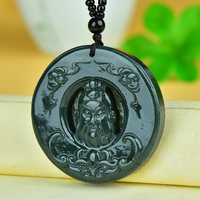 Liontin Bulat Guan Gong Batu S - Ethnic Fashion Brands ulasan dan harga