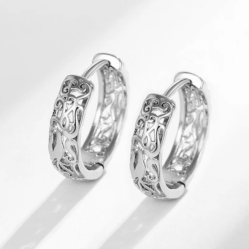 Anting Desain Berongga Eropa d - Ethnic Fashion Wear For Women ulasan dan harga