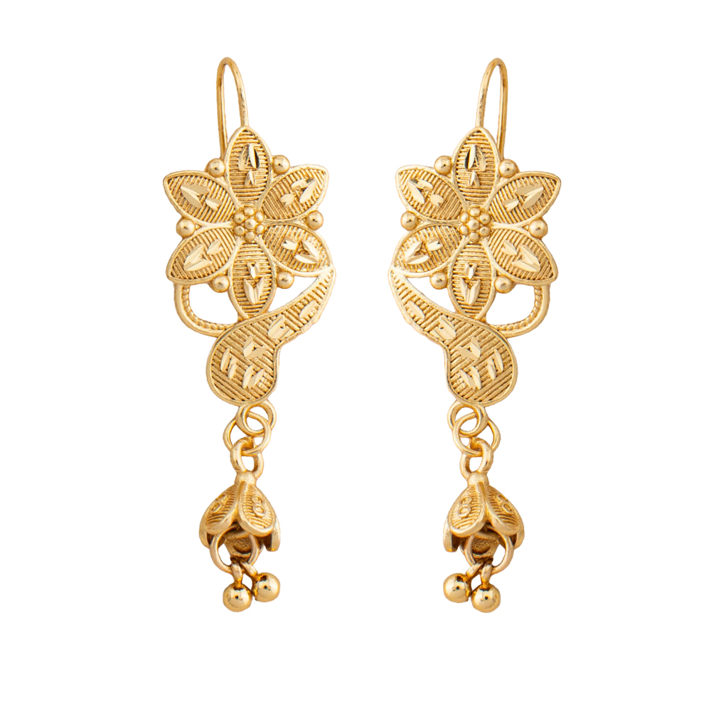 Anting-anting gantung dari baj - Ethnic Fashion Wear For Women ulasan dan harga