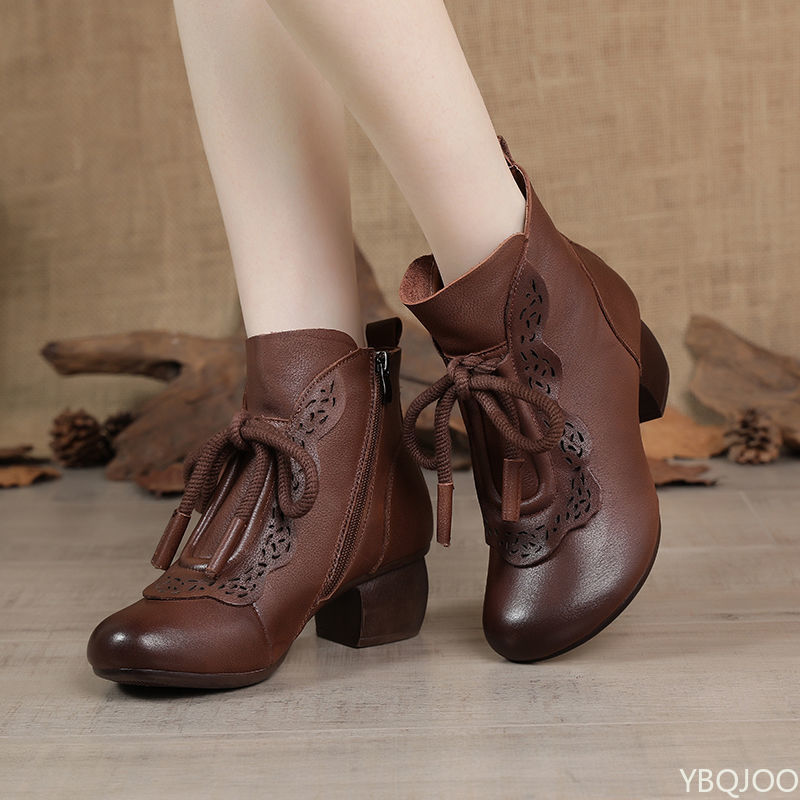Sepatu Bot Wanita Musim Gugur  - Ethnic Fashion In ulasan dan harga