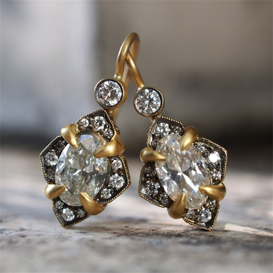 Anting Wanita Vintage Berhiask - Ethnic Fashion Wear For Women ulasan dan harga
