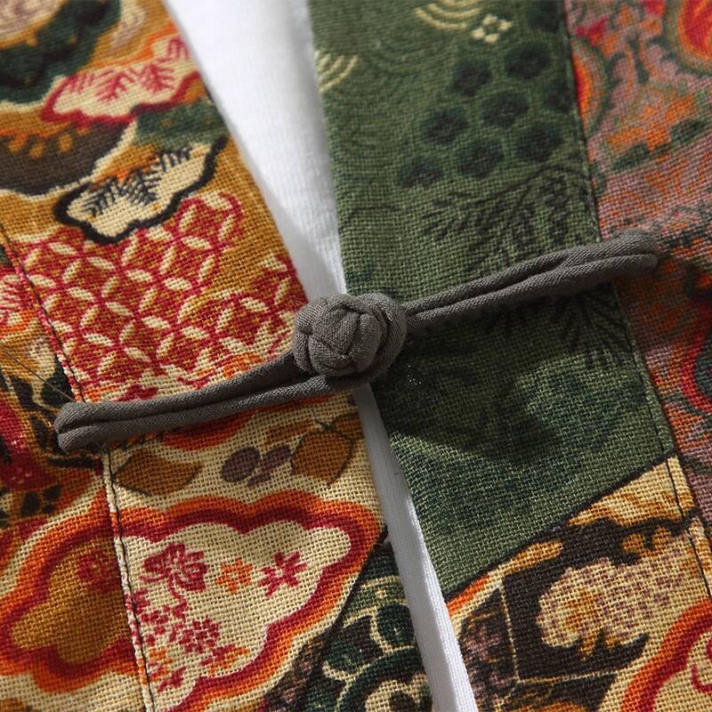 Blus Kardigan Linen Katun Fash - Ethnic Fashion In ulasan dan harga